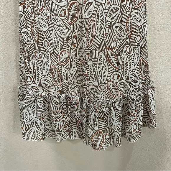 Sangria Womens Sz 12 Silk Dress Beaded Floral Boho Cottagecore Y2K Phoebe Buffay - Picture 3 of 12